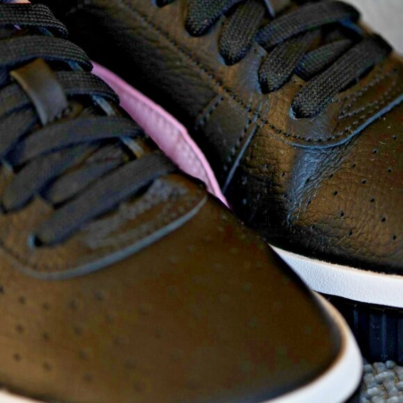 PRE-OWNED Size: 6.5 US Women/5 US Big Kid | PUMA Cali AC Platform Black/Pink - Picture 8 of 12